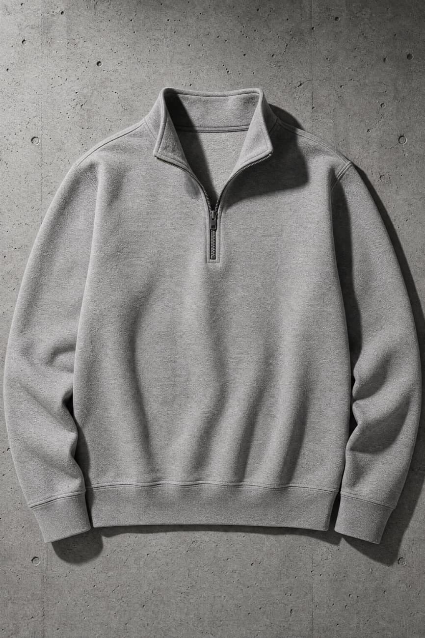 Zip & Layers, laid flat and squared up against concrete